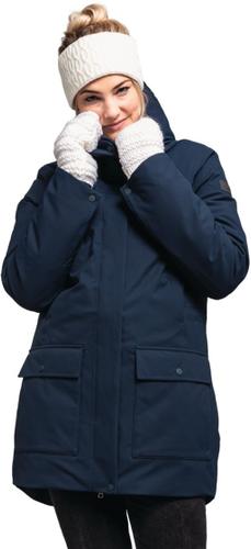 SCHÖFFEL Damen Winterjacke "Ins. Parka Rotterdam L" 38 in Blau