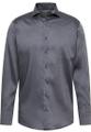 Performance Shirt Twill Langarm Grau 44/Langarm - 65cm