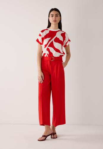 Blusenshirt mit Print 36 - Rot