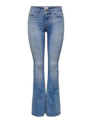 ONLBLUSH MID FLARED DNM TAI467 NOOS XS/32 Ausgestellt - Light Blue Denim