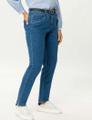 Style Caren New 40 Damenhose, Five-Pocket-Hose, Klassische Five-Pocket-Elemente, Hochwertiger Reißverschluss, Comfort Plus Fit, Gerader Beinverlauf, Normale Fußweite, Höhere Leibhöhe - Stoned Blue