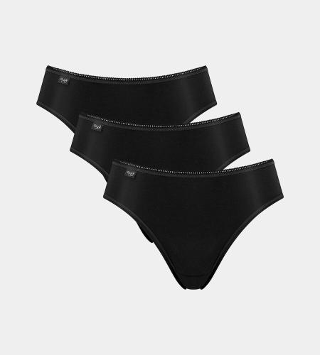 sloggi 24/7 Microfibre Tai C3P 38 - Schwarz