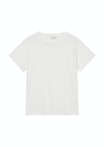 Basic-T-Shirt loose S - White