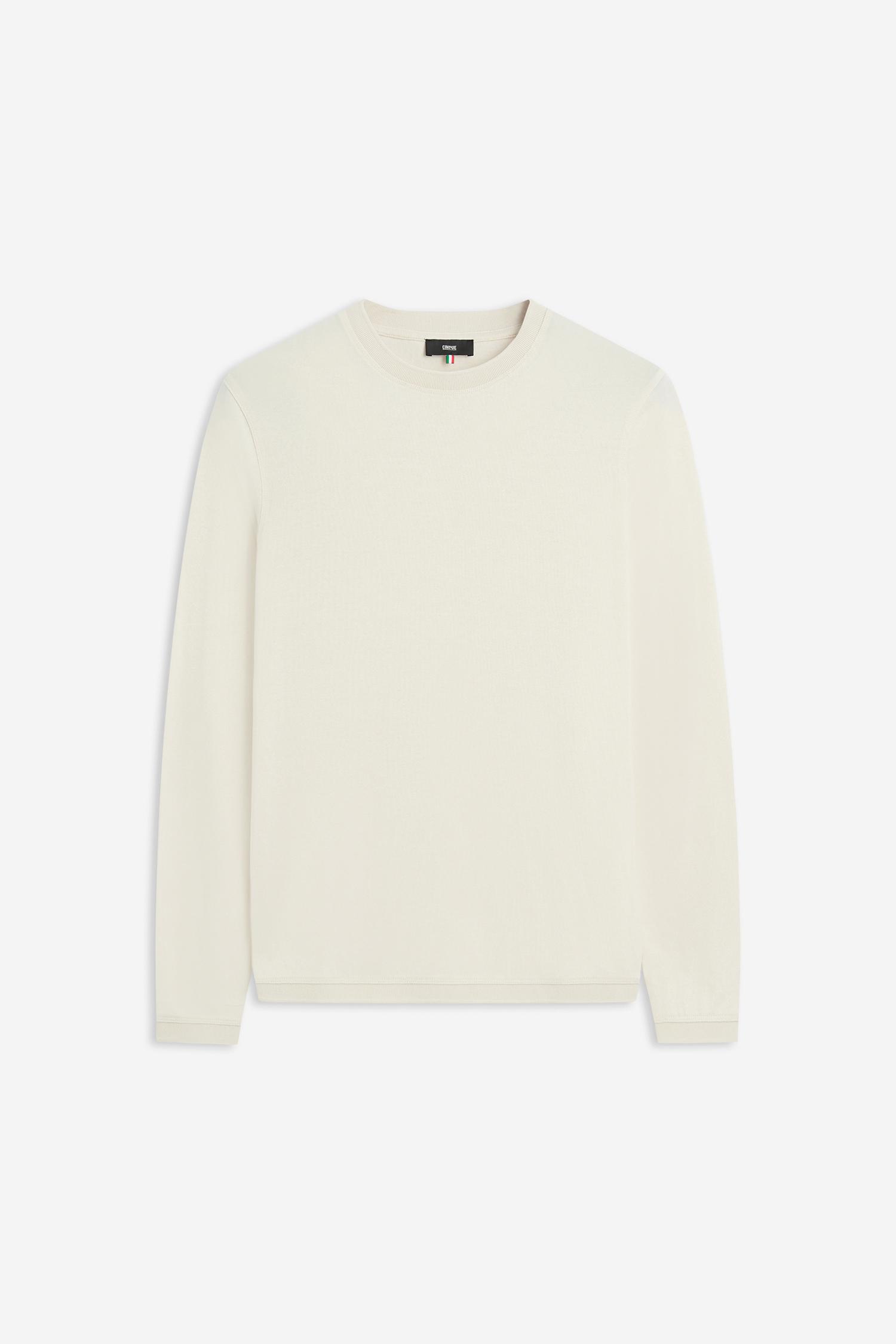 CIBADI_LS L Regular-Fit - Cremeweiß