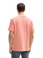 T-Shirt mit Brusttasche XL Regular Fit - Hazy Coral Rose