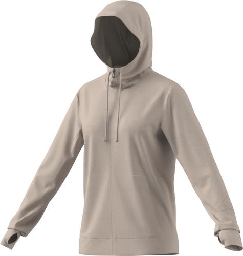 ADIDAS Damen Jacke W FZ HD XL in Grau