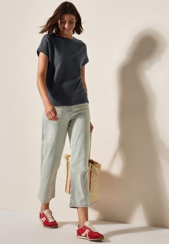 Struktur-T-Shirt L - Volcanic Grey