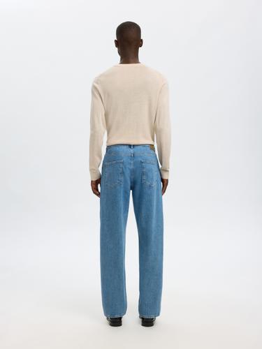 SLM220-LOOSE BEN KORI JEANS NOOS 30/32 Locker geschnitten - Light Blue Denim