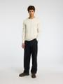 SLHROME LS KNIT CREW NECK NOOS Grau M