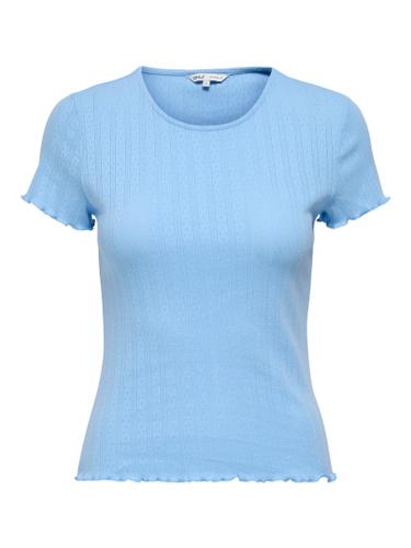 ONLCARLOTTA S/S TOP JRS NOOS L Enger Schnitt - Open Air