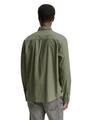 Relaxed Fit Hemd mit Leinenanteil XL Relaxed Fit - Tree Moss Green