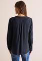 Bluse in Unifarbe S - Universal Blue