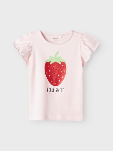 NMFFOLLYGLITTER SS TOP BOX 110 Normal geschnitten - Ballerina