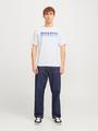 JJTEX TEE SS CREW NECK L Normal geschnitten - White