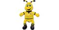 EMMA Plüschfigur mittel (30 cm) Gelb/Schwarz -