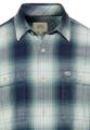 Regular Fit Langarmhemd aus Baumwolle Blau L