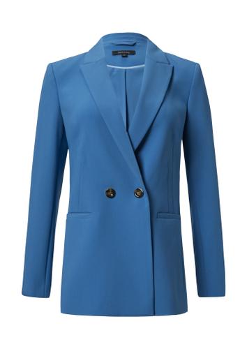 Indoor-Blazer 38 - Blau
