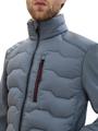 Hybrid Jacke mit Stehkragen XXXL Regular Fit - Stormy Teal