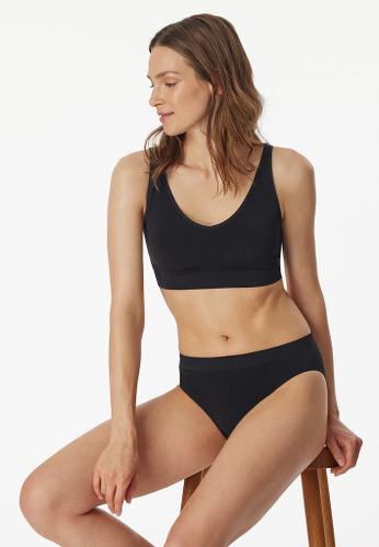 Soft BH mit herausn. Pads Schwarz S