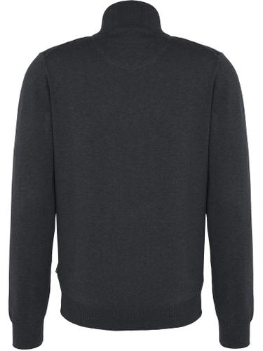 Cardigan-Zip Grau S