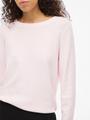 VIRIL O-NECK L/S  KNIT TOP - NOOS S Normal geschnitten - Cherry Blossom