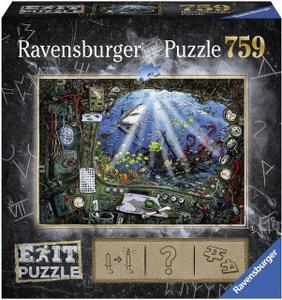 Ravensburger Puzzle »Exit 4: Im U-Boot«, 759 Puzzleteile, Made in Germany
