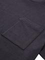 Oversize T-Shirt mit Brusttasche 152 Oversized Fit - Coal Grey