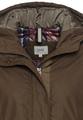 Mantel mit fester Kapuze 42 Relaxed Fit - Dark Khaki