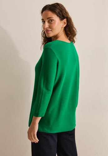 Strukturpullover L - Garden Green