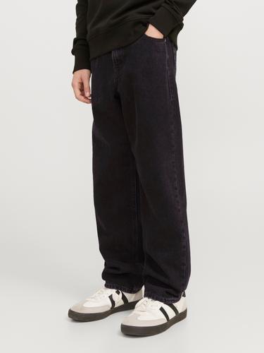 JJICHRIS JJORIGINAL SQ 041 JNR 146 Locker geschnitten - Black Denim