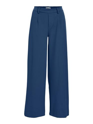 OBJLISA WIDE PANT NOOS 36 Weiter Beinschnitt - Dark Denim