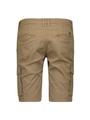 Short Cargo Garment Dyed + Stone Washed Stretch Braun 33