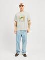 JORMANCHESTER SKETCH TEE SS CREW NECK L Locker geschnitten - Antique White