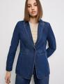 Jeansblazer 36 Tailliert - Dark Blue Denim