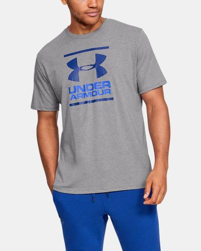 UNDER ARMOUR Herren Kurzarm GL FOUNDATION SS T S in Grau
