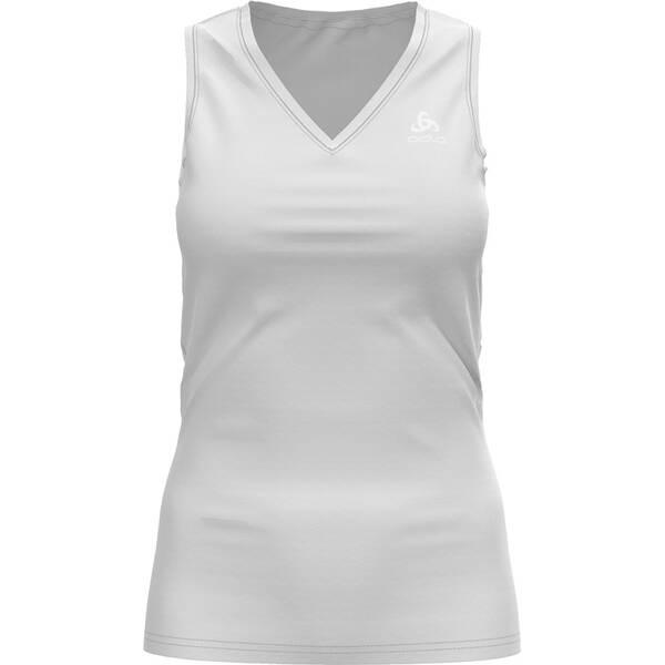 ODLO Damen Top BL TOP v-neck singlet ACTIVE F-DRY LIGHT XXL in Weiß