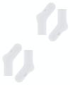 FALKE Happy 2-Pack Damen Weiß 39-42