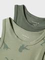 NMMTANK TOP 2P AGAVE GREEN DINO NOOS 86 - Agave Green