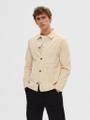 SLHLOOSETONY-CORD OVERSHIRT NOOS Grau L