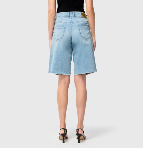 MAC JEANS - RICH BERMUDA, Light weight denim 34/OL - Blau