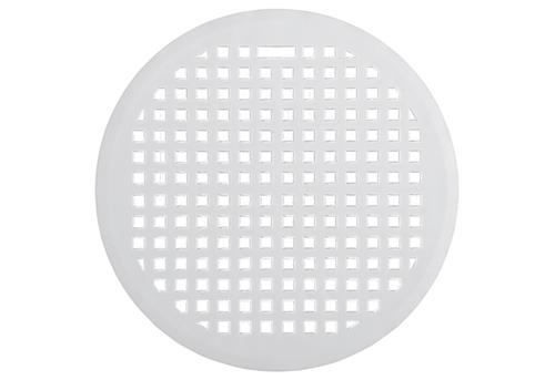 Spülbeckenmatte rund Ø32cm weiß