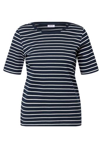 Gestreiftes T-Shirt L - Universal Blue
