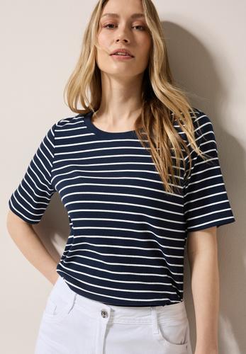 Gestreiftes T-Shirt L - Universal Blue
