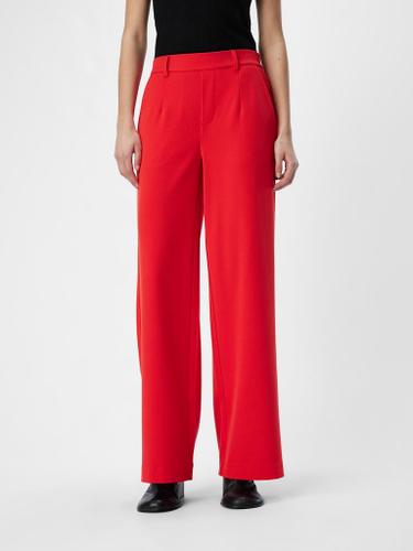 OBJLISA WIDE PANT NOOS Rot 36