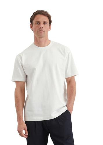 T-Shirt relaxed Weiß L