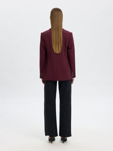 SLFRITA LS CLASSIC BLAZER MEL NOOS 38 Normal geschnitten - Fig