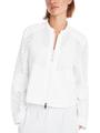 Jacke mit Lochmuster 36 - White
