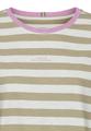 T-Shirt aus Organic Cotton S Regular Fit - Straw Stripes