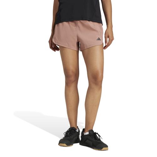 ADIDAS Damen Shorts Pacer Training 3-Streifen Woven High-Rise (Länge 5 Zoll) S in Blau