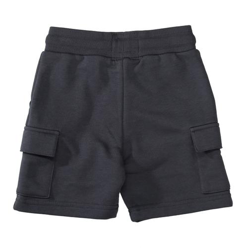 Kn.-Sweatbermuda 128/134 - Dark Grey